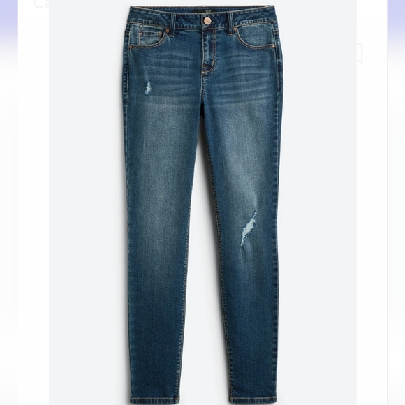 1822 Catriona Tencel Distressed Skinny Jean - NWT - Picture 2 of 3